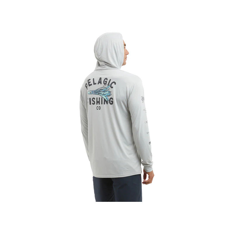 Playera Pelagic Aquatek Hooded