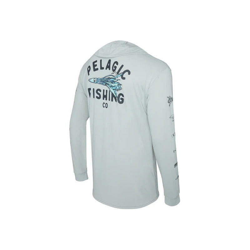 Playera Pelagic Aquatek Hooded