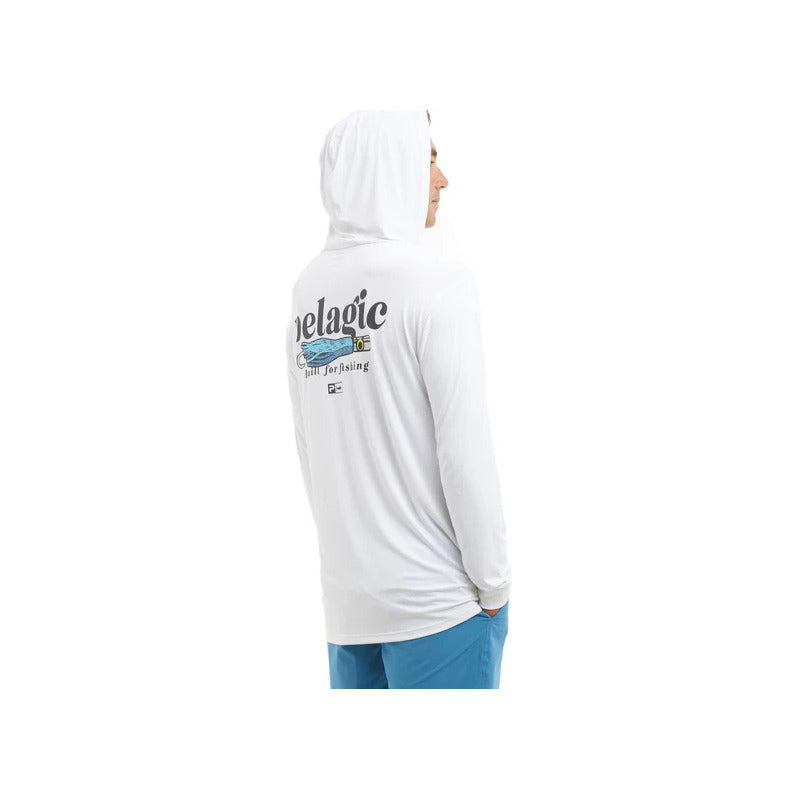 Playera Pelagic Aquatek Hooded