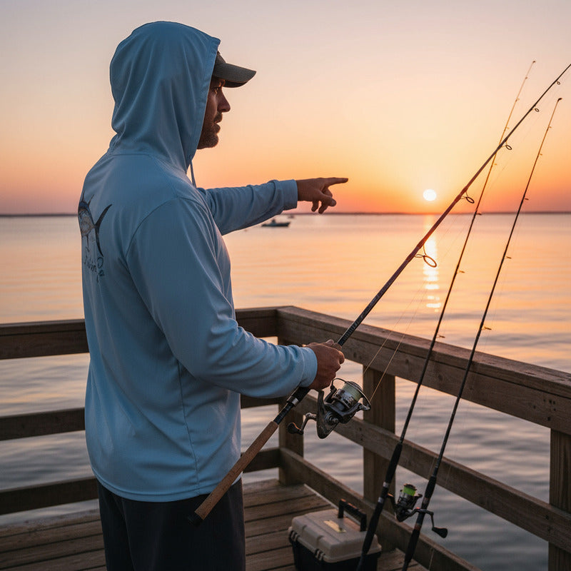 Playera Pelagic Aquatek Hooded