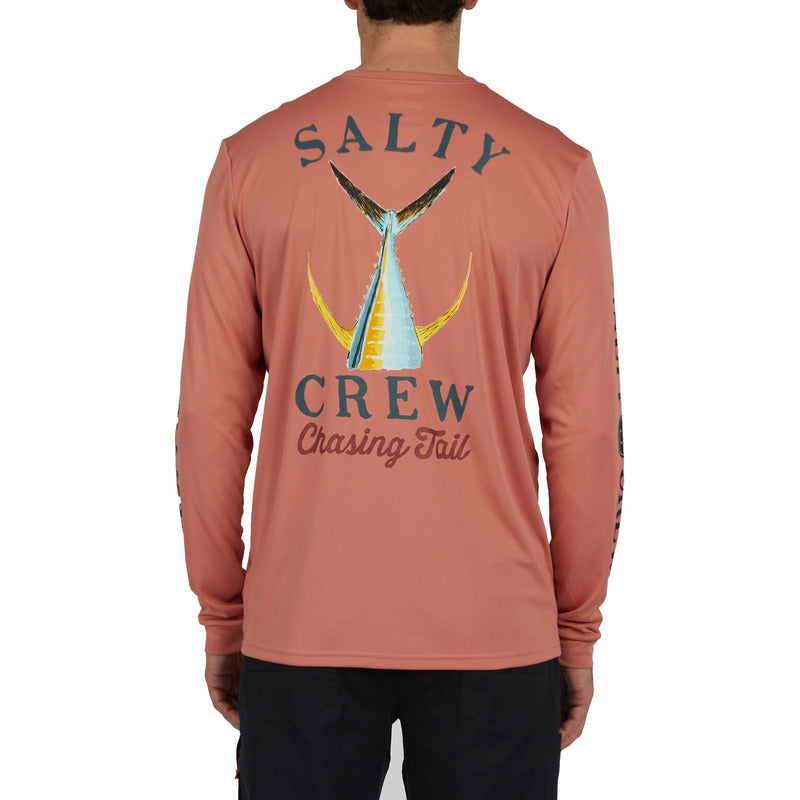 Playera Salty Crew Sunshirt Tailed