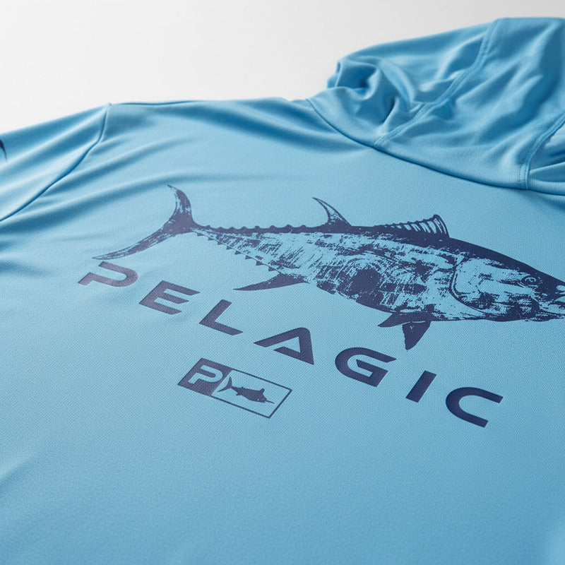 Playera Pelagic Aquatek Hooded