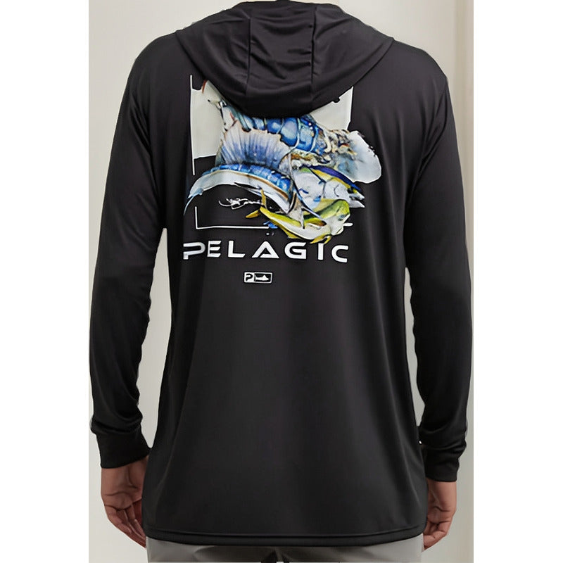 Playera Pelagic Aquatek Hooded