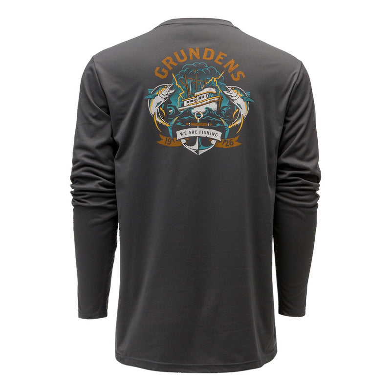 Playera Grundens Tuna Tattoo Tech