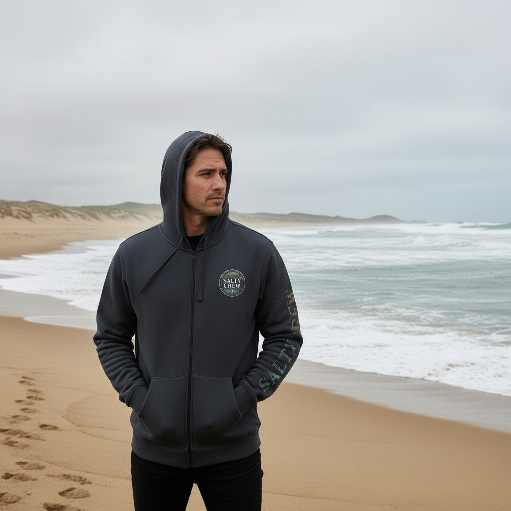Sudadera Salty Crew Simple Fade Zip Fleece