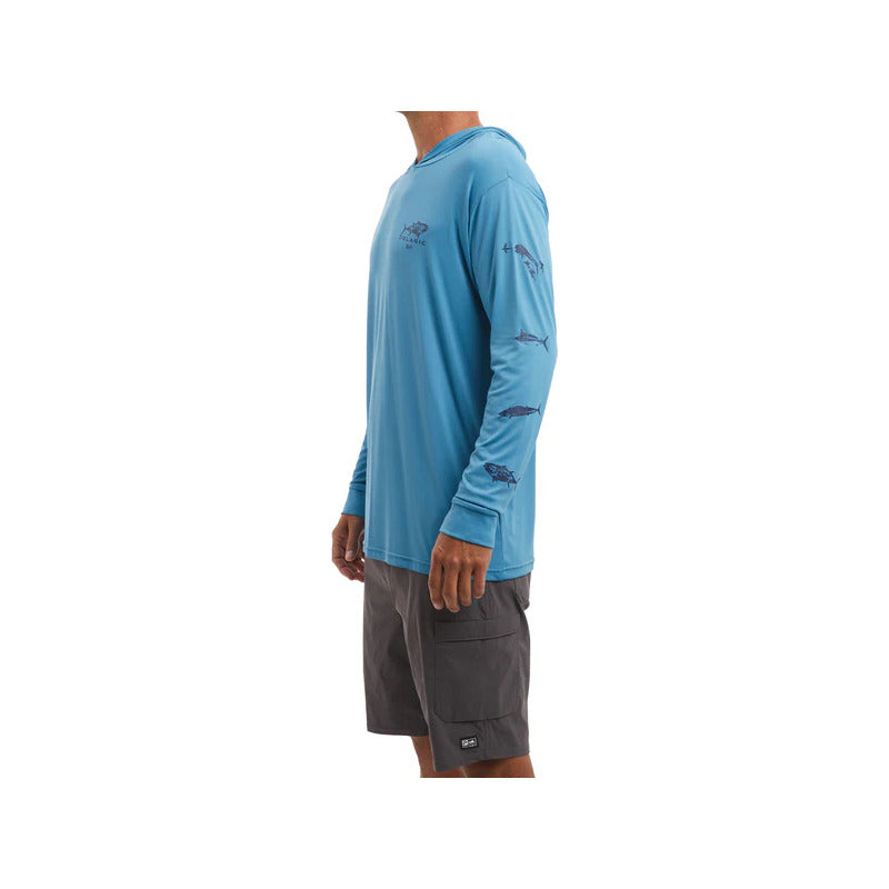 Playera Pelagic Aquatek Hooded