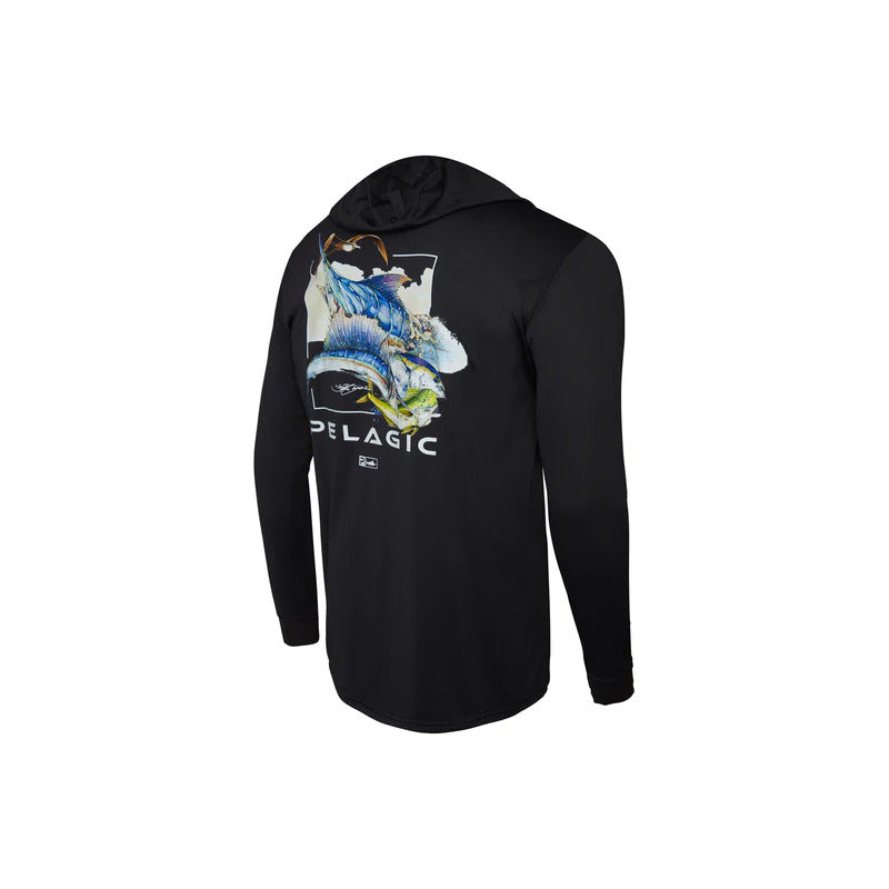 Playera Pelagic Aquatek Hooded