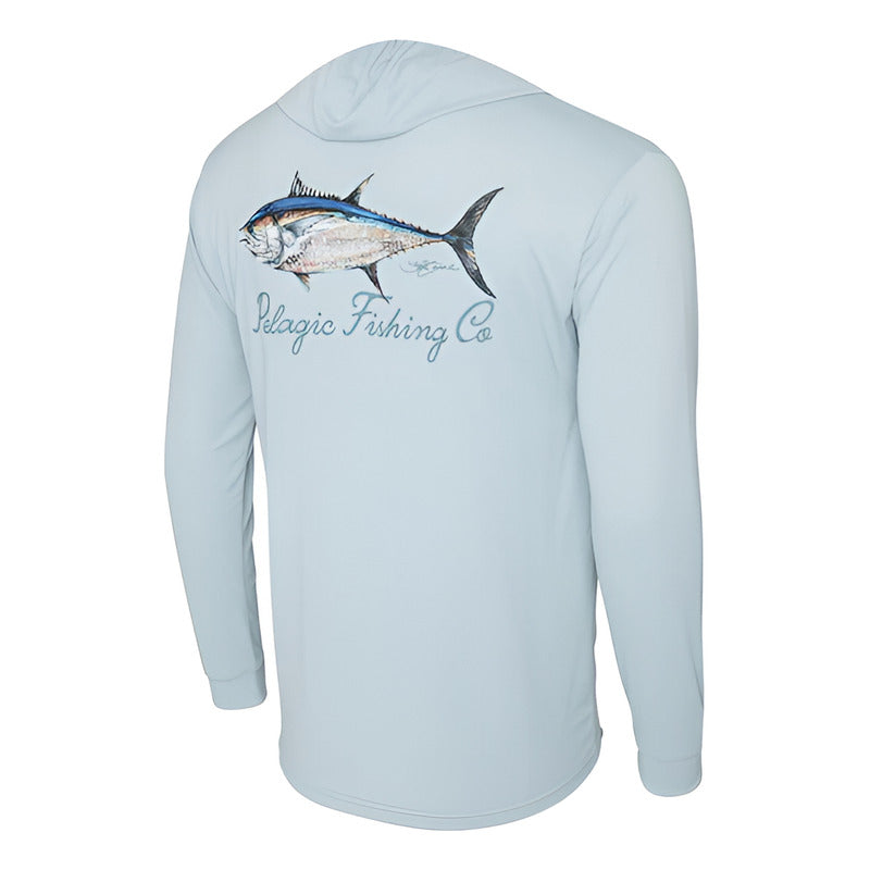 Playera Pelagic Aquatek Hooded