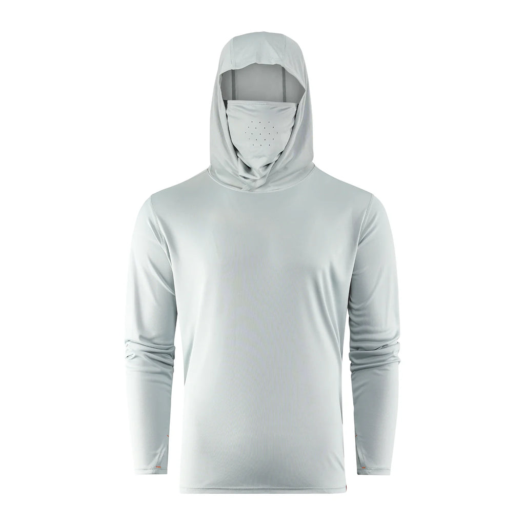 Playera Grundens Tough Sun Masked Hoodie Tech