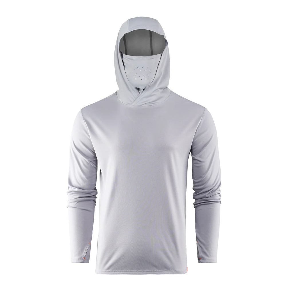 Playera Grundens Tough Sun Masked Hoodie Tech