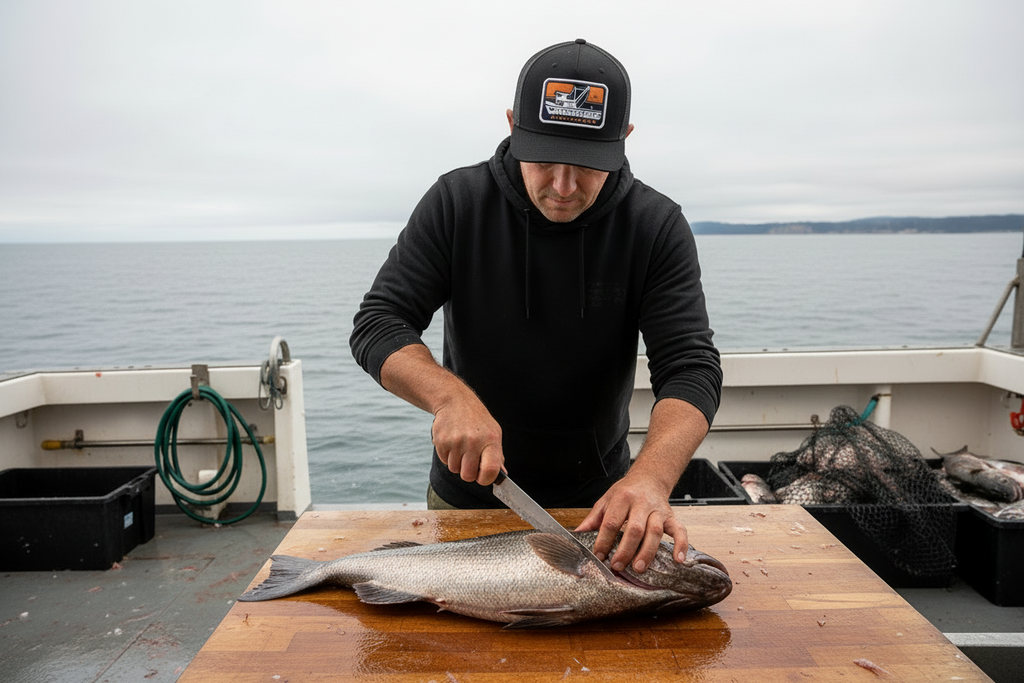 Gorra Grundens Commercial Boat Trucker