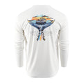 Playera Grundens Tuna Tailscape Tech Tee