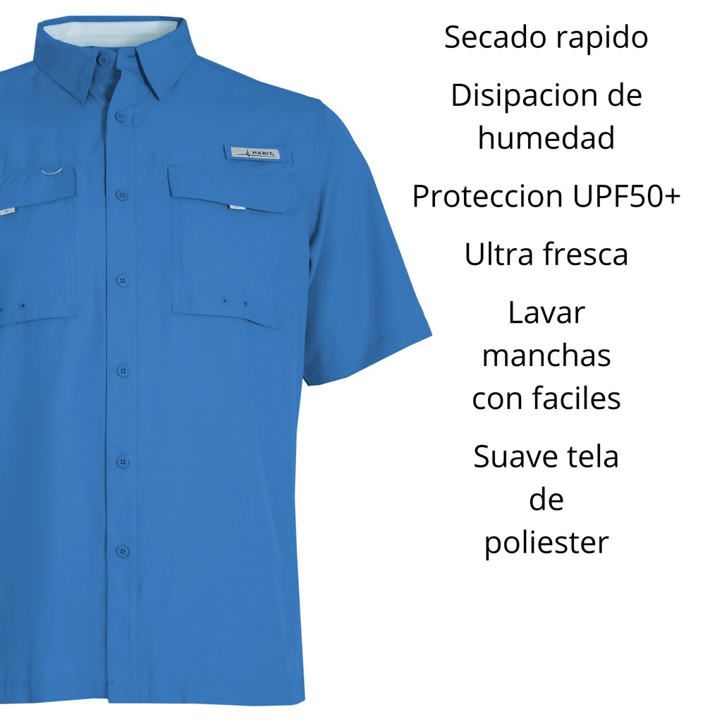 Camisa Habit Flushing Bay manga corta
