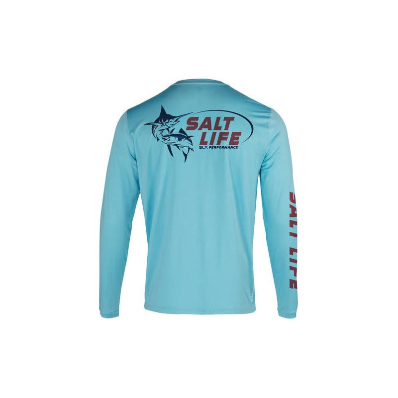 Playera Salt Life De Pesca Big Win De Proteccion Solar