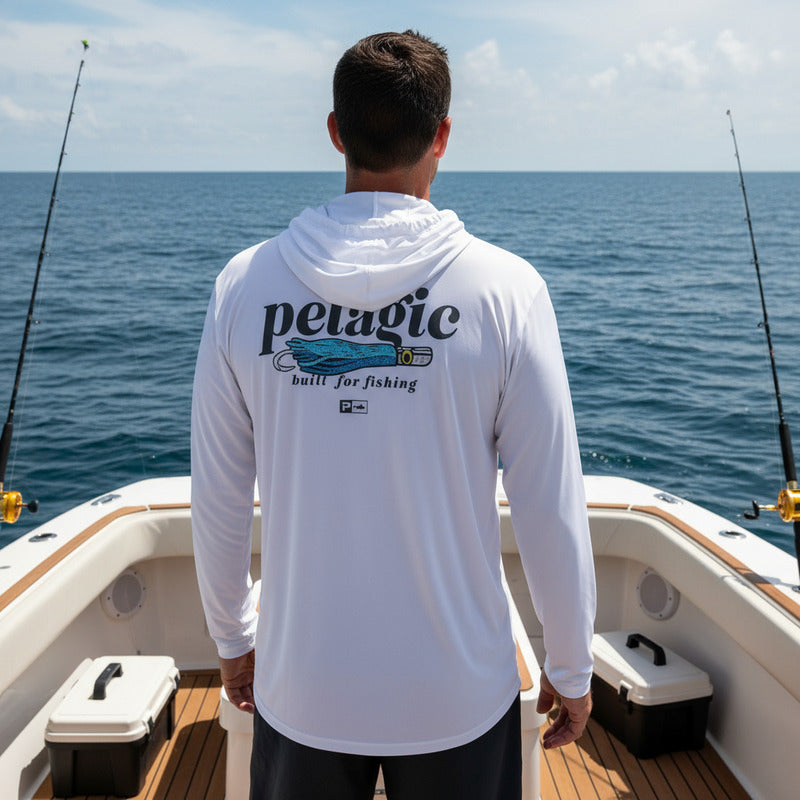 Playera Pelagic Aquatek Hooded