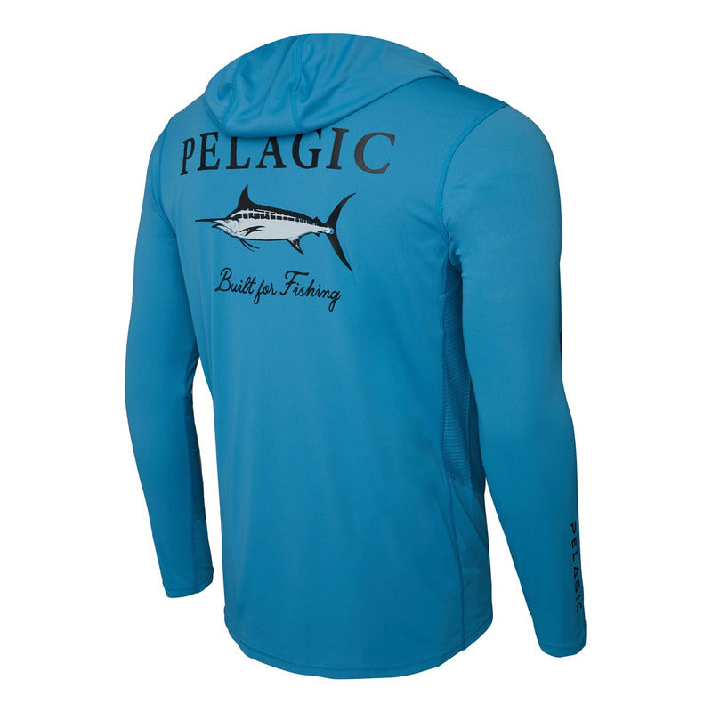 Playera Pelagic Vaportek Hooded
