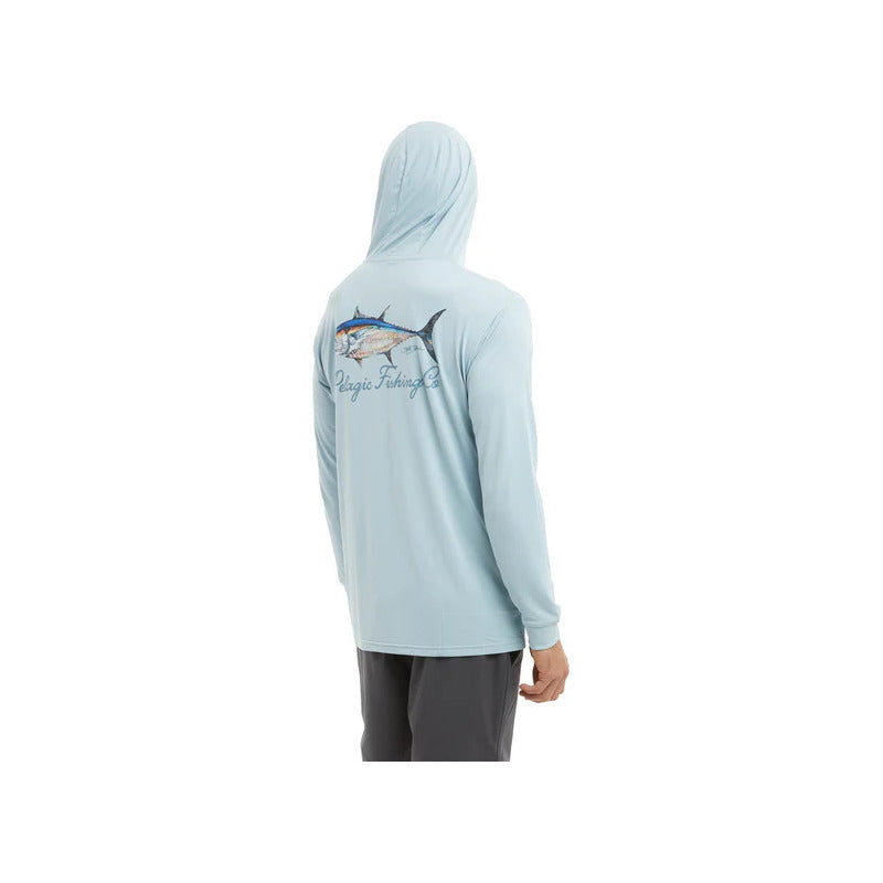Playera Pelagic Aquatek Hooded