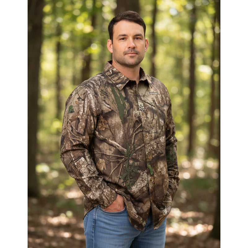 Camisa Realtree Cacería UPF50+
