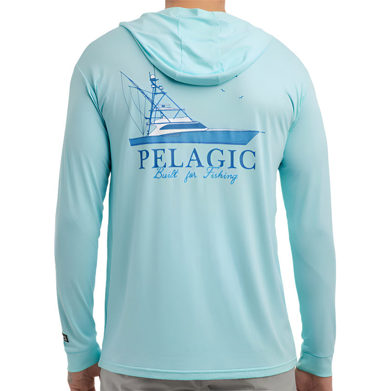 Playera Pelagic Aquatek Hooded
