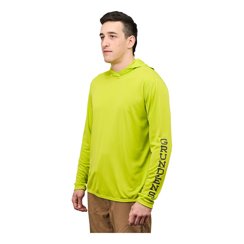 Playera Grundens Tough Sun Hoodie Tech