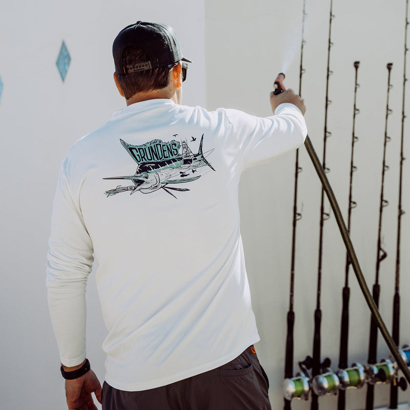 Playera Grundens Trophy Hunting Tech