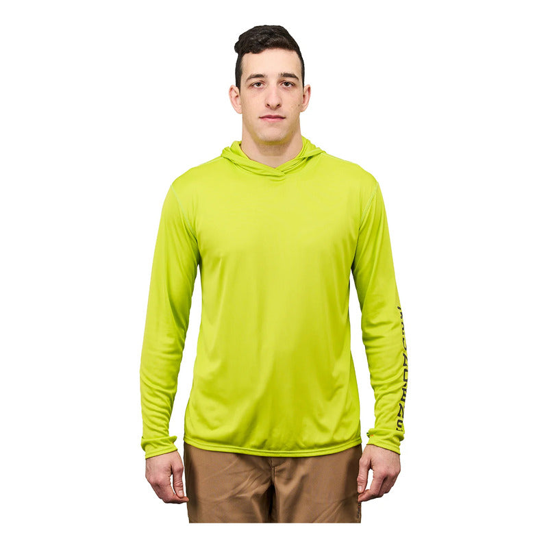 Playera Grundens Tough Sun Hoodie Tech