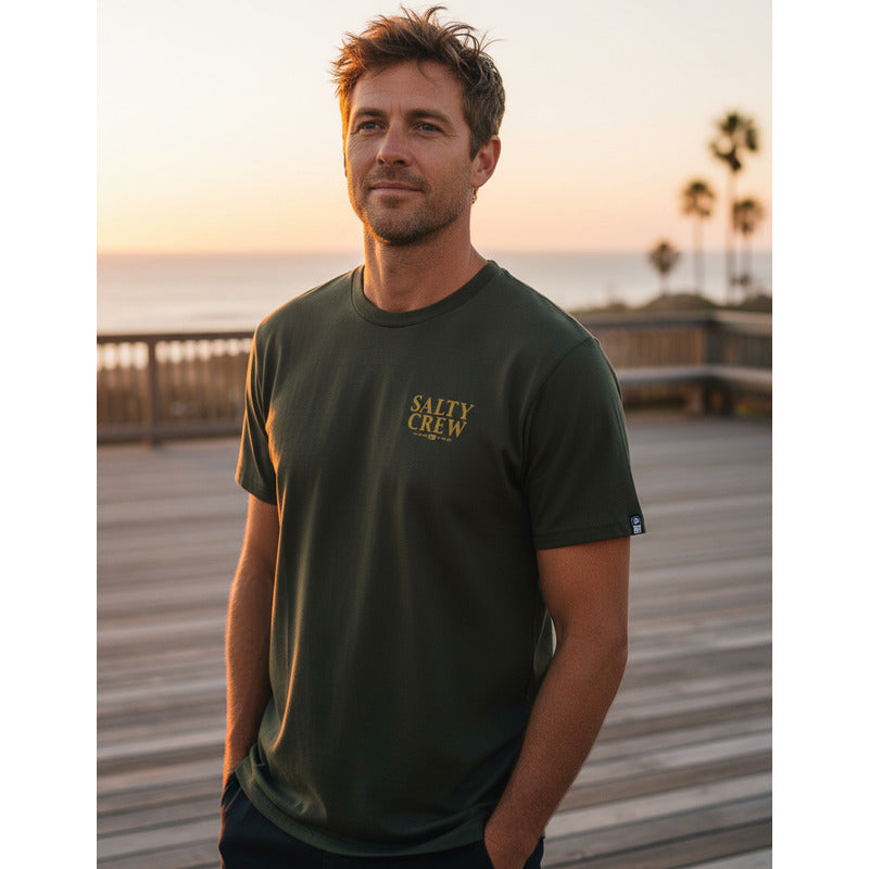 Playera Salty Crew Yellowfin