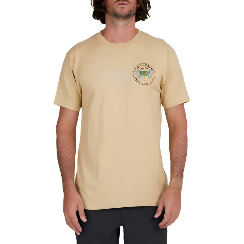 Playera Salty Crew Blue Crabber