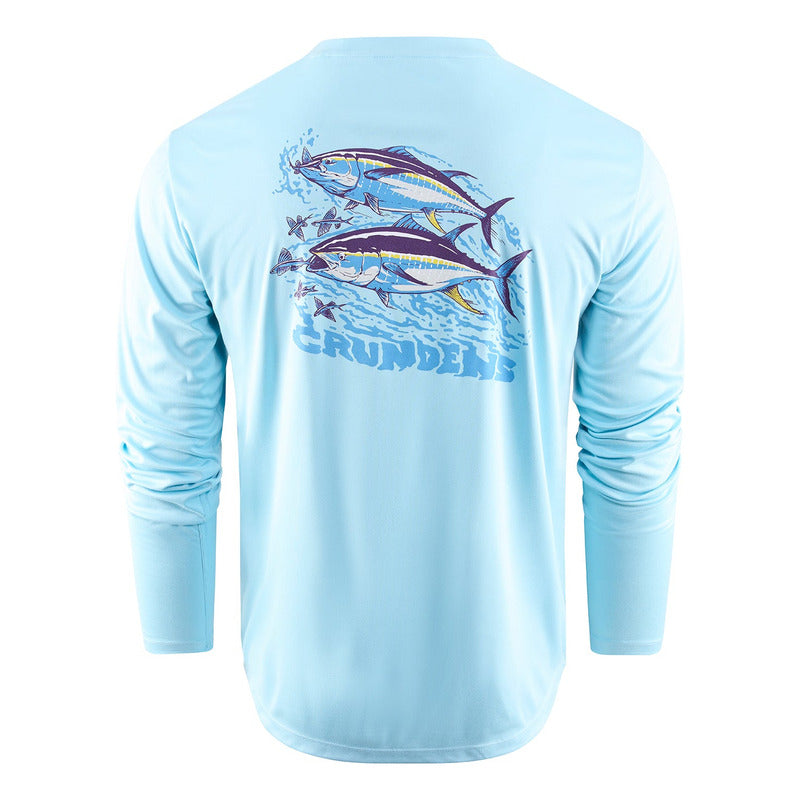 Playera Grundens Twin Tuna Tech