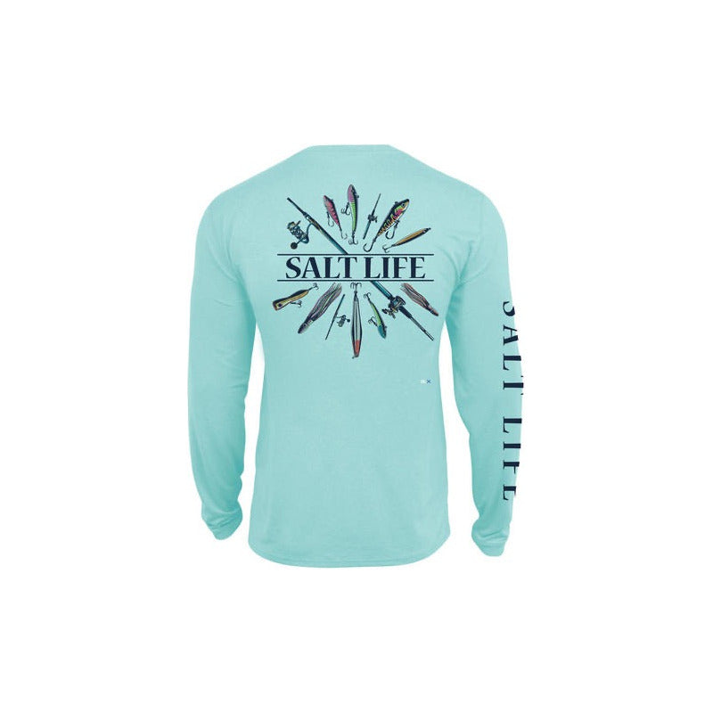 Playera Salt Life De Pesca Lure Me In De Proteccion Solar