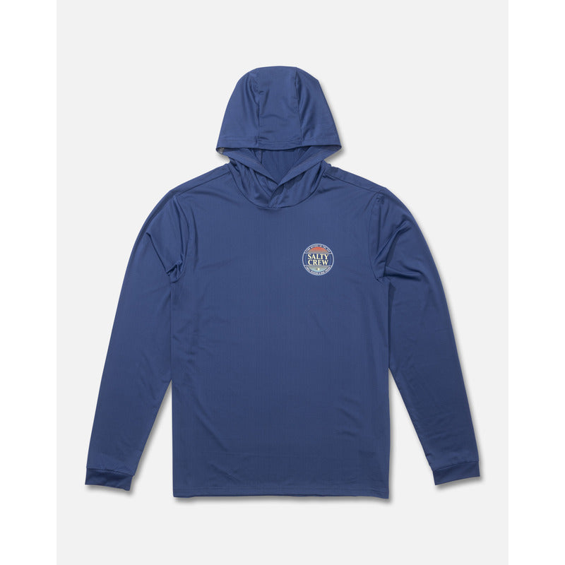 Playera Salty Crew Simple Fade Hooded