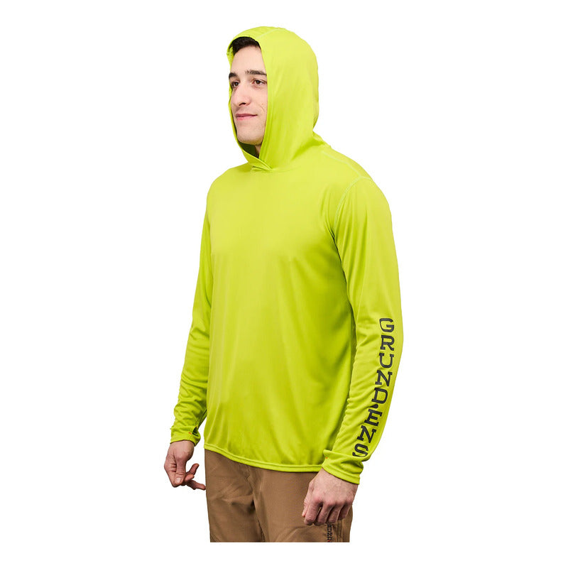 Playera Grundens Tough Sun Hoodie Tech