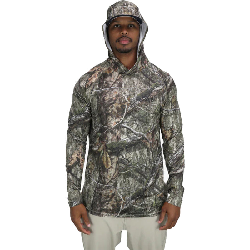 Playera Pesca Aftco Mossy Oak Performance