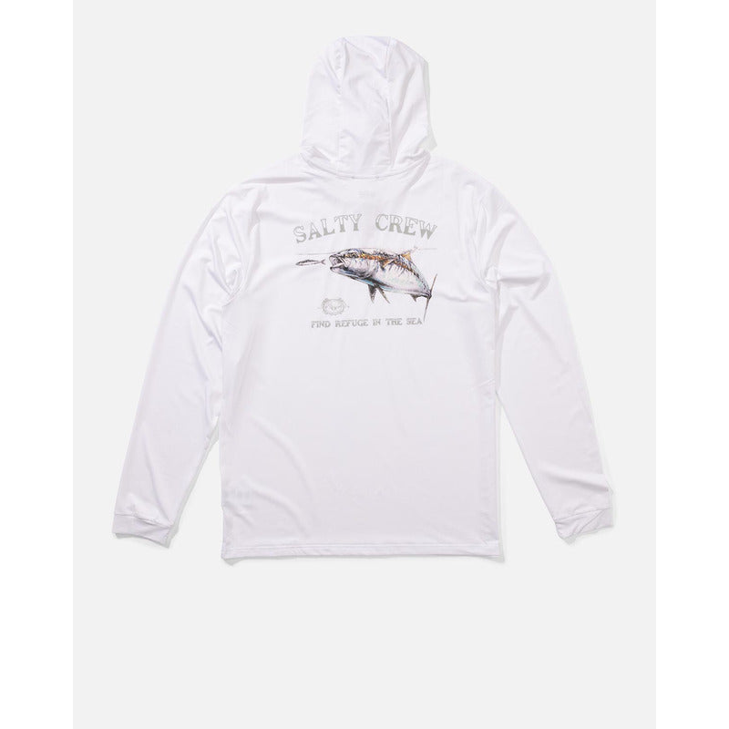 Playera Salty Crew Surface Hooded