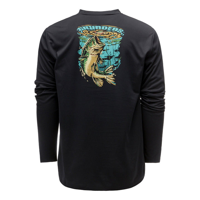 Playera Grundens Bass Popper Tech