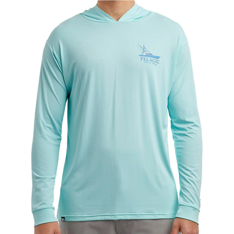 Playera Pelagic Aquatek Hooded