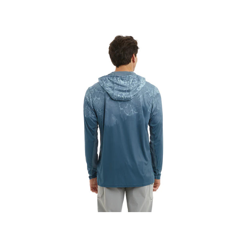 Playera Pelagic Vaportek Hooded