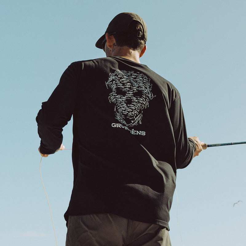 Playera Grundens Bait Ball Tech