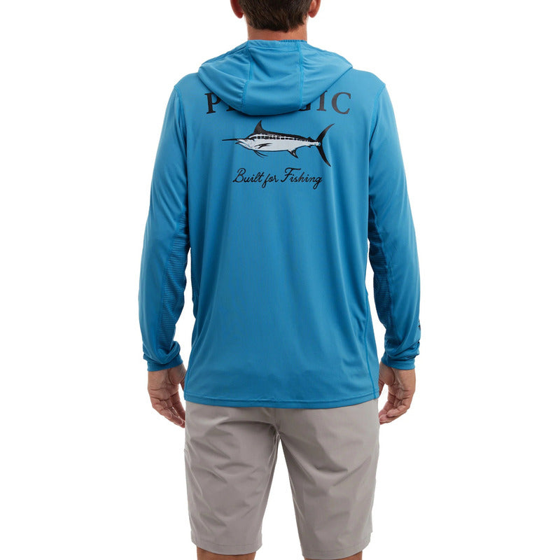 Playera Pelagic Vaportek Hooded