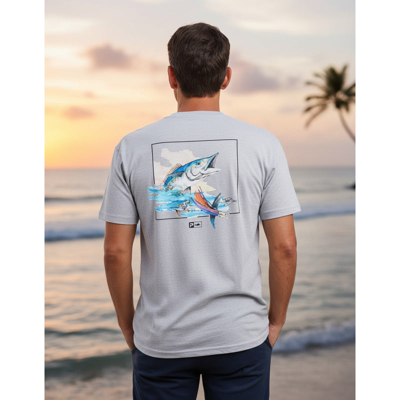 Playera Pelagic Goione Wahoo
