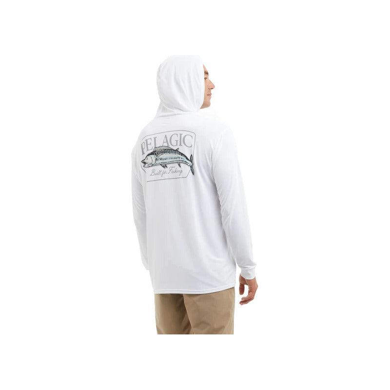 Playera Pelagic Aquatek Hooded