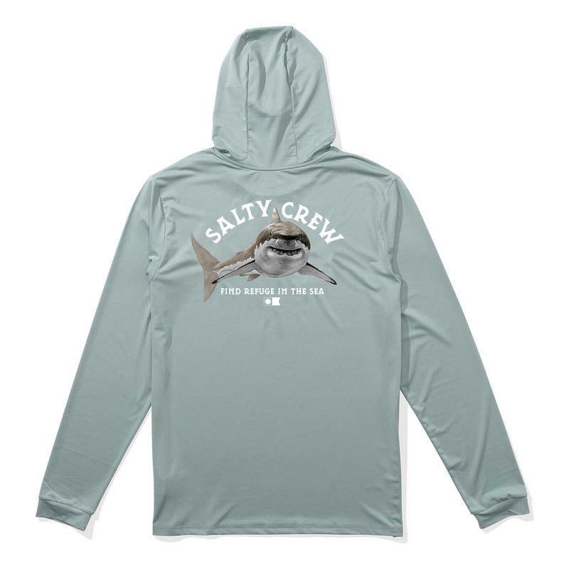 Playera Salty Crew Lurking Hooded