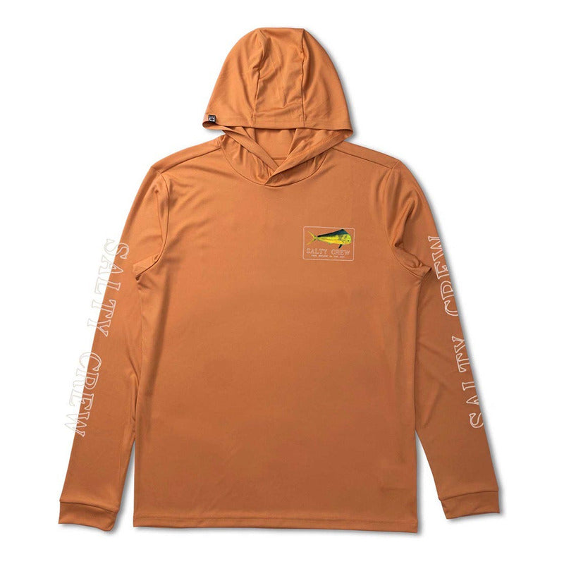 Playera Salty Crew Golden Mahi Hooded