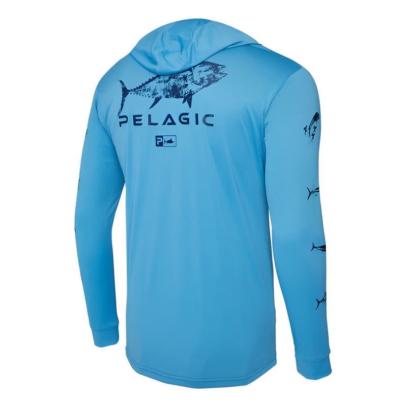 Playera Pelagic Aquatek Hooded