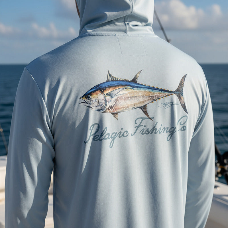Playera Pelagic Aquatek Hooded
