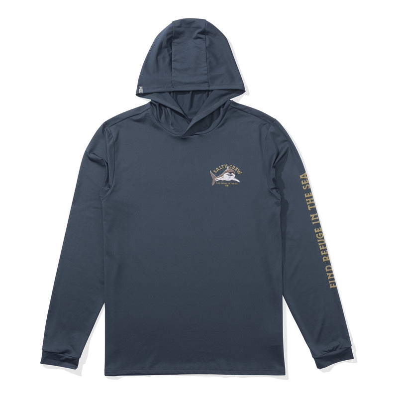 Playera Salty Crew Lurking Hooded