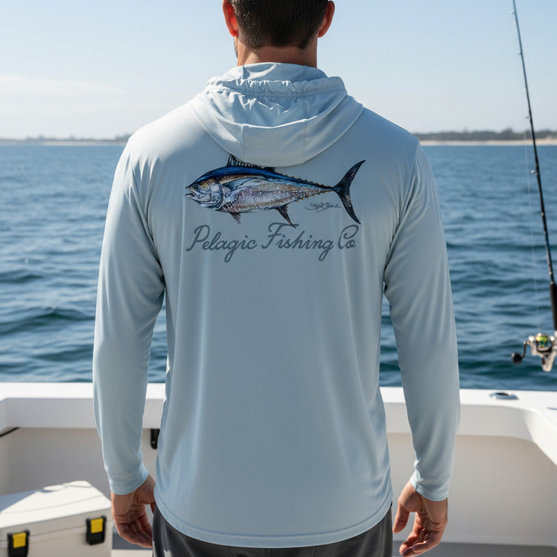 Playera Pelagic Aquatek Hooded