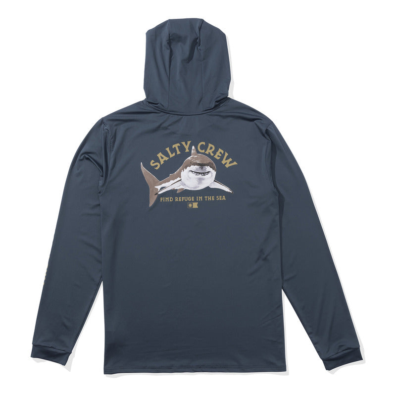 Playera Salty Crew Lurking Hooded