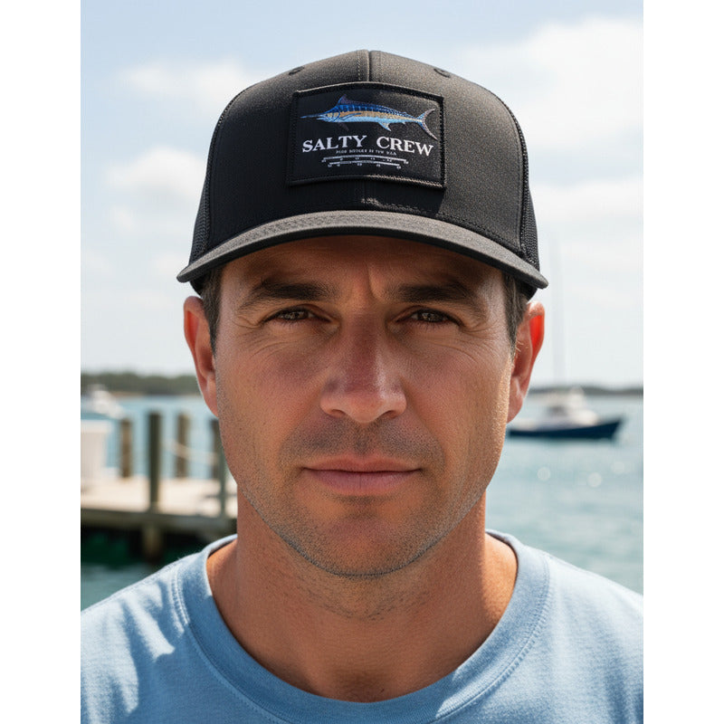 Gorra Salty Crew Marlin Mount Retro Trucker