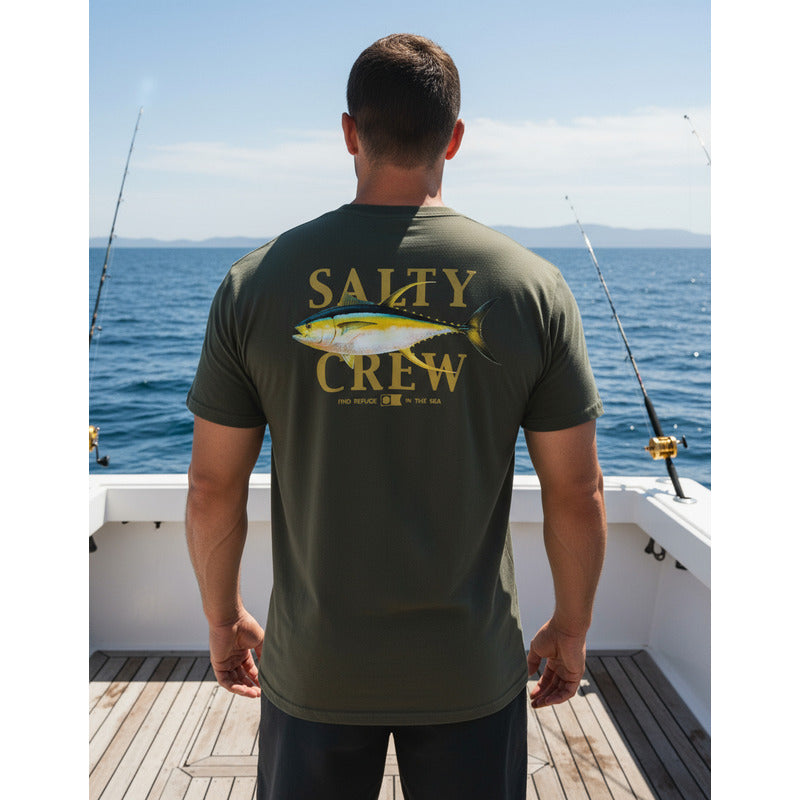 Playera Salty Crew Yellowfin